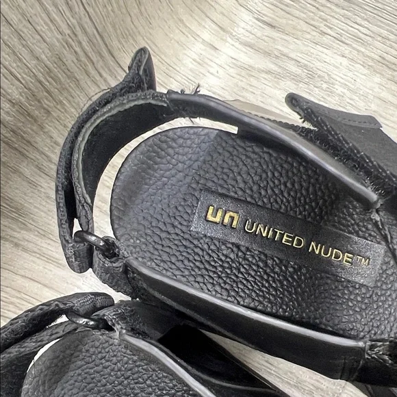 United Nude Black Platform Sandals - Picture 4 of 15